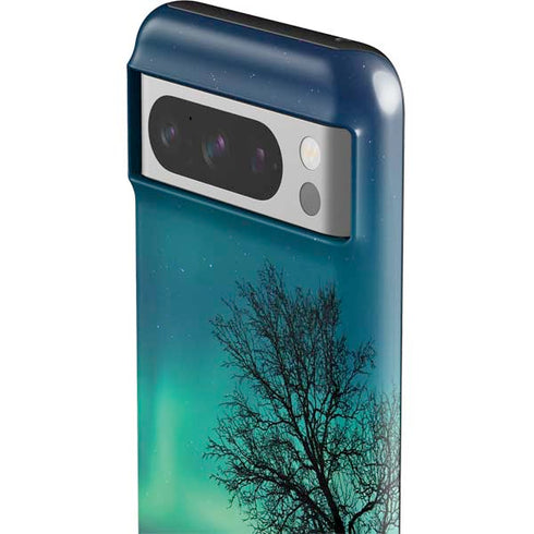 StockTrek Aurora Borealis over a lake in Norway Google Pixel 8 Pro Impact Case